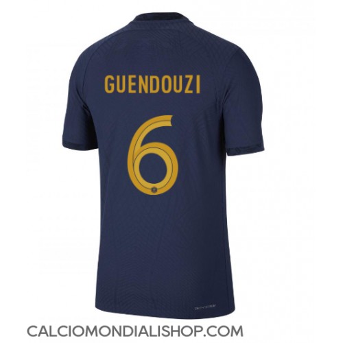 Maglie da calcio Francia Matteo Guendouzi #6 Prima Maglia Mondiali 2022 Manica Corta